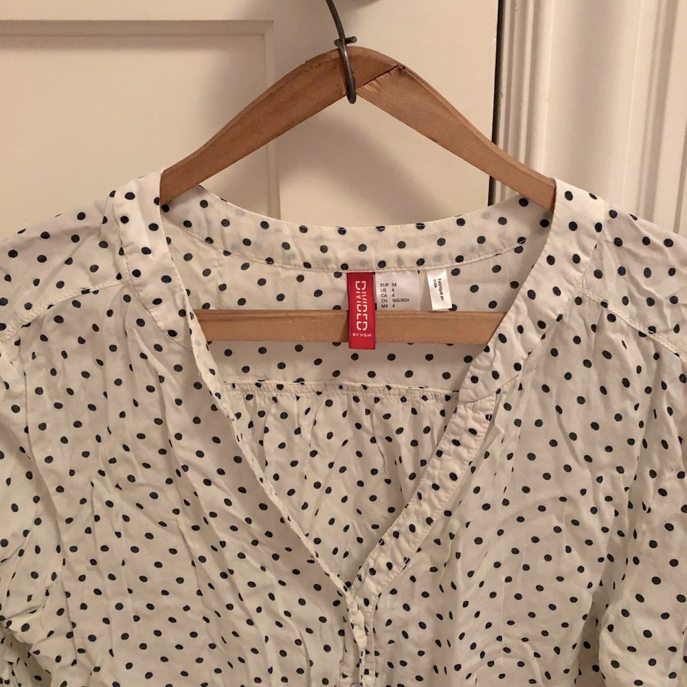 Polka Dot Blouse